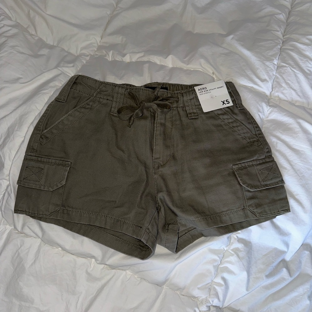 AEROPOSTALE Olive Green Women's Cargo Shorts